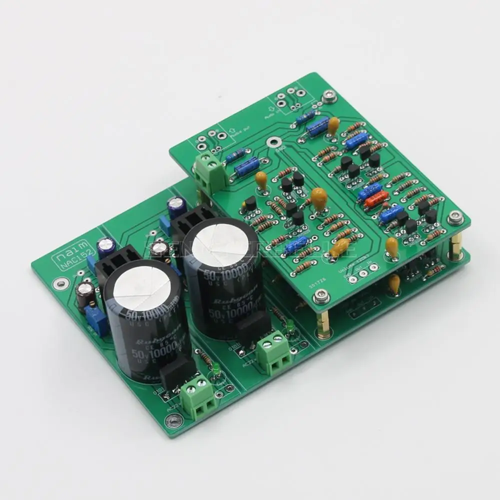 

Assembled NAC152 Stereo Preamplifier Finished Board With Dual Power Supply Board Pre-Amp