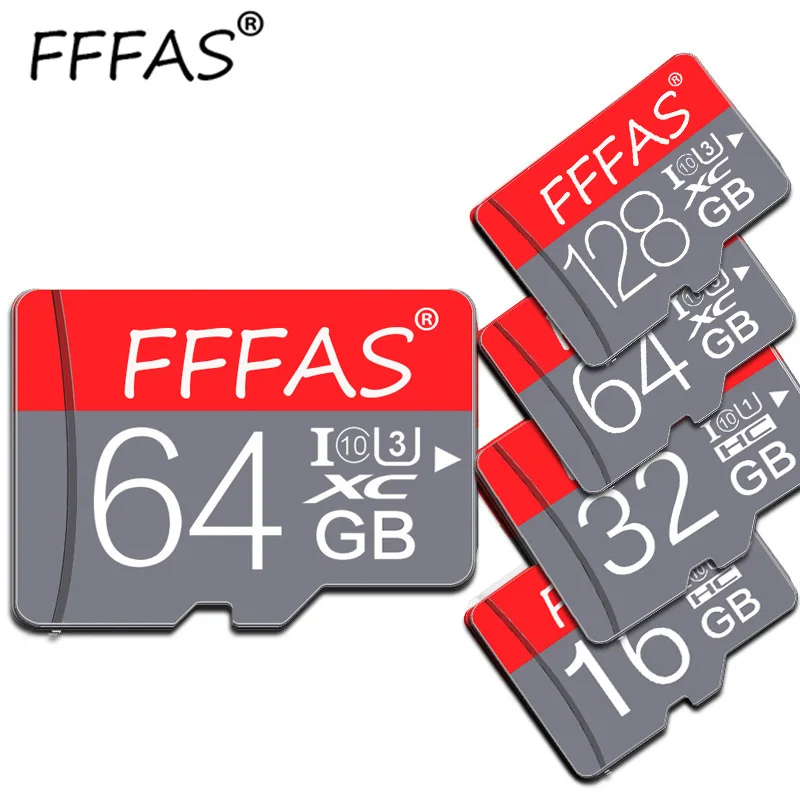 

Fashion high quality Micro SD Card 32GB 64GB 128GB C10 Memory Card 8GB 16GB mini TF Card with gift Adapter for smartphone and PC