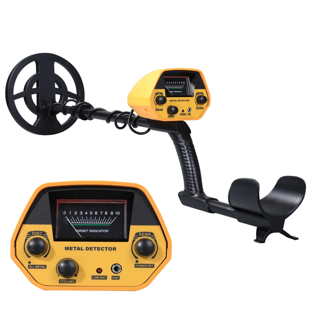 Detector de Metais com Sensibilidade Maior Bobina de Busca Impermeável Caçador de Tesouro de Ouro Gtx5030