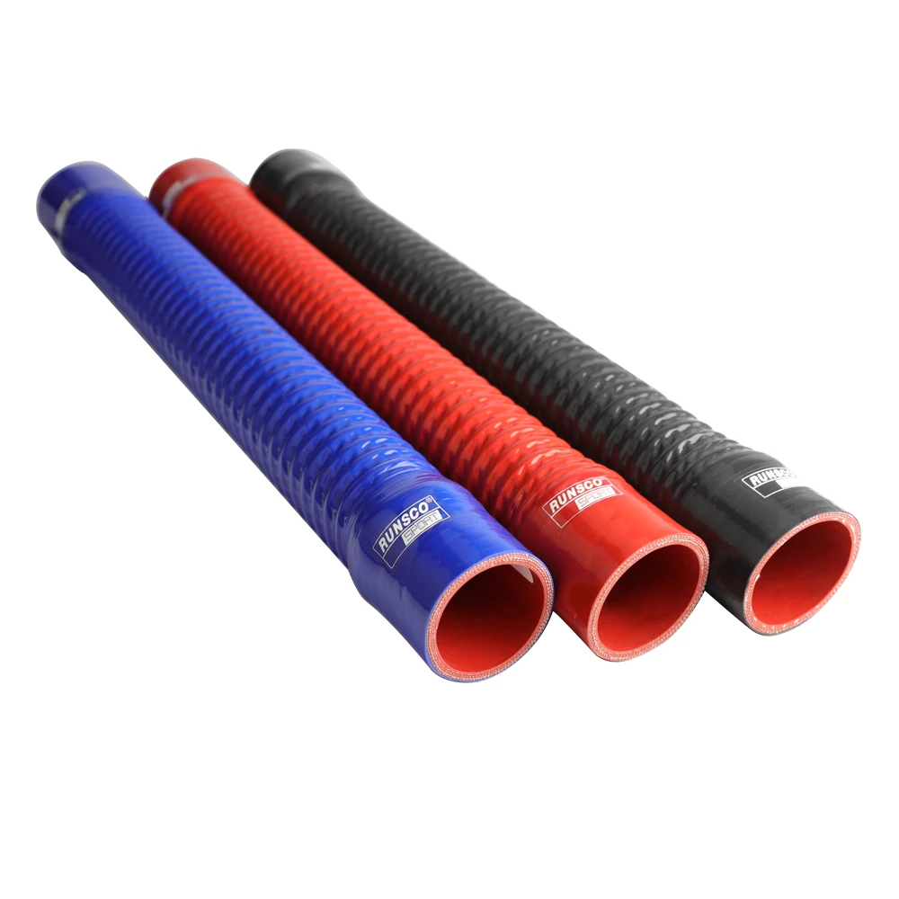 Silicone Flexible Hose for Water Radiator Tube High Pressure for Supercharger Pipe Intercooler Tube ID 36 38 40 42mm
