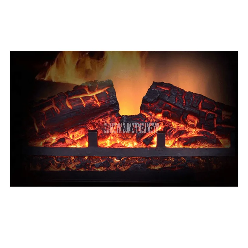 ยุโรปสไตล์ประเภทตู้เตาผิงไฟฟ้าเครื่องทำความร้อนจำลองเปลวไฟไฟฟ้าสำหรับโฮมออฟฟิศตกแต่ง 1400W 220V