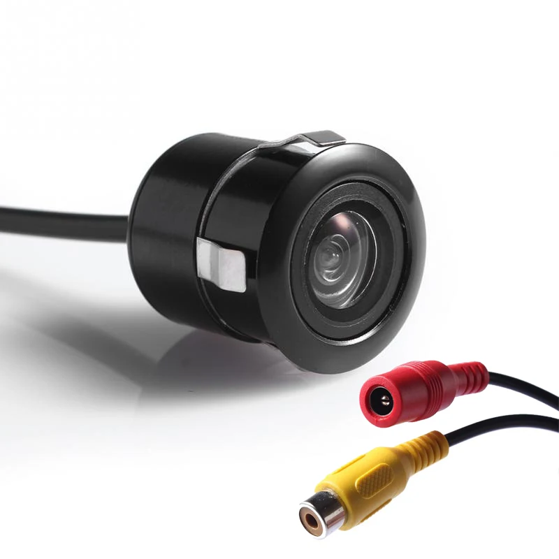 22.5mm Drill Hole Style 170 Degree Waterproof CCD Car Parking Backup Reverse Rear View Camera