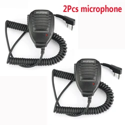 Baofeng-micrófono de mano para walkie-talkie, altavoz para piezas, UV-5R, UV-5RA, UV-5RE, UV-3R, UV-82, 2 UV-8D