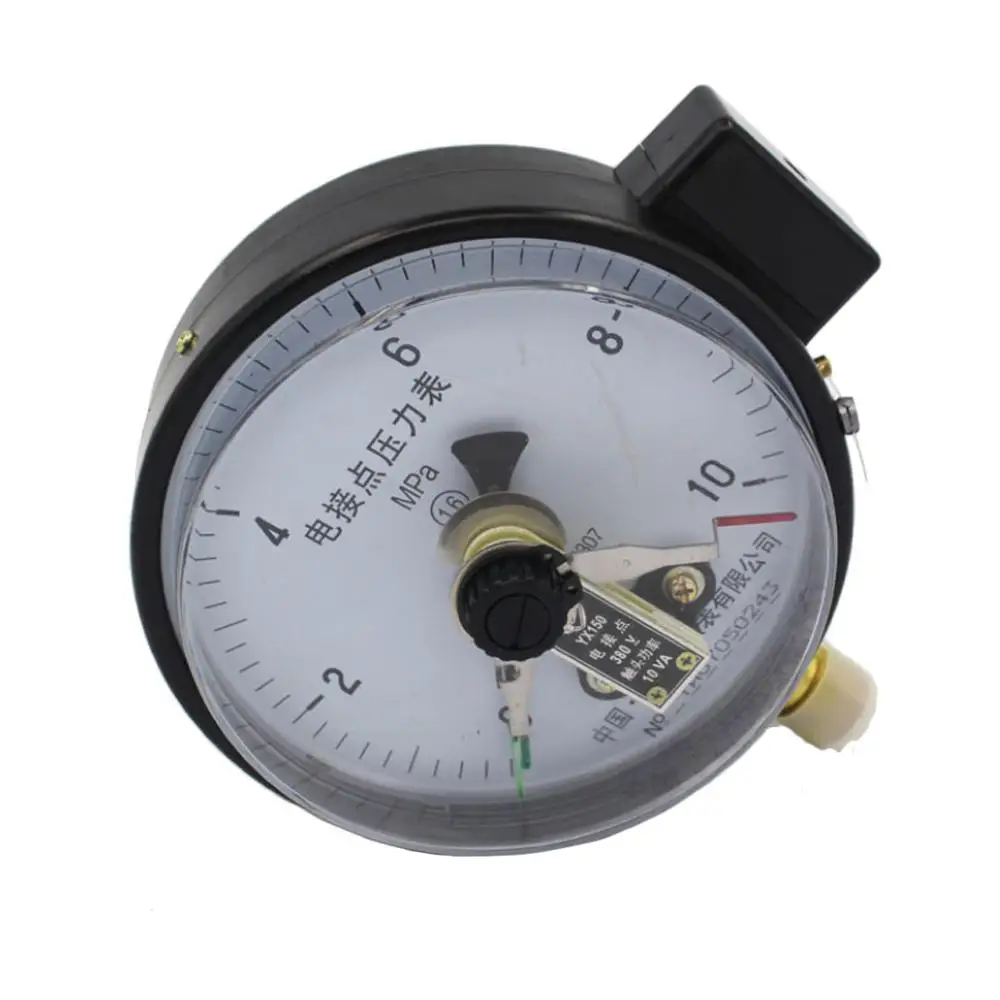 150mm Electric Contacts Pressure Gauges With All Stainless Steel Construction M20*1.5