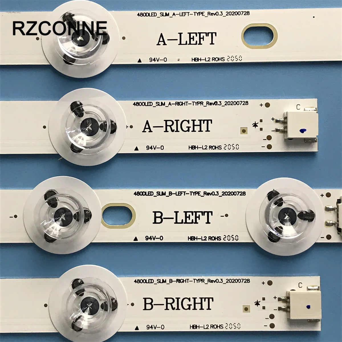 LED Backlight strip For 480DLED_SLIM_A-LEFT-TYPE B-RIGHT-TYPE TX-48CX350B TX-48CX400B 48U7653DB TX-48CX400E 48S3653DB