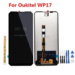 New Original For Oukitel WP17 Cell Phone LCD Display Screen Digitizer Assembly Touch Panel Glass Repair Replacement Parts