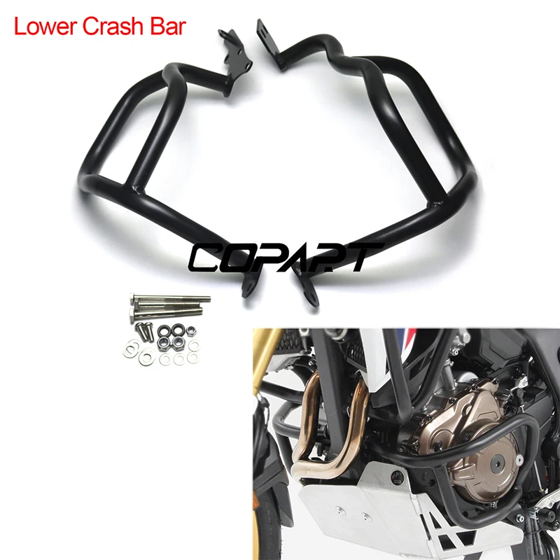 Per Honda CRF 1000 L CRF1000L 2016-2019 Moto Superiore Inferiore Motore Guard Crash Bar Telaio Paraurti Stunt Cage Protector