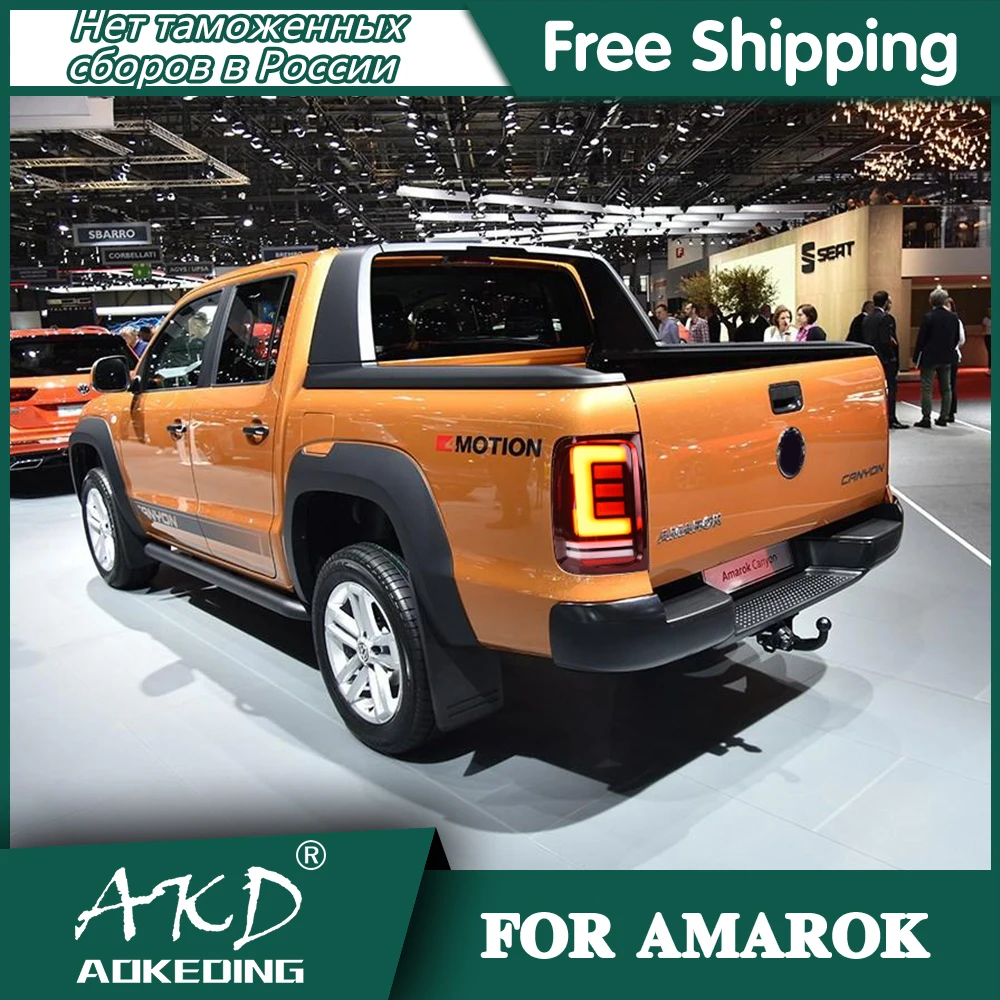 Tail Lamp For VW AMAROK Volkswagen 2010-2020 amarok Tail Lights Led Fog Lights DRL Day Running Light Tuning Car Accessories