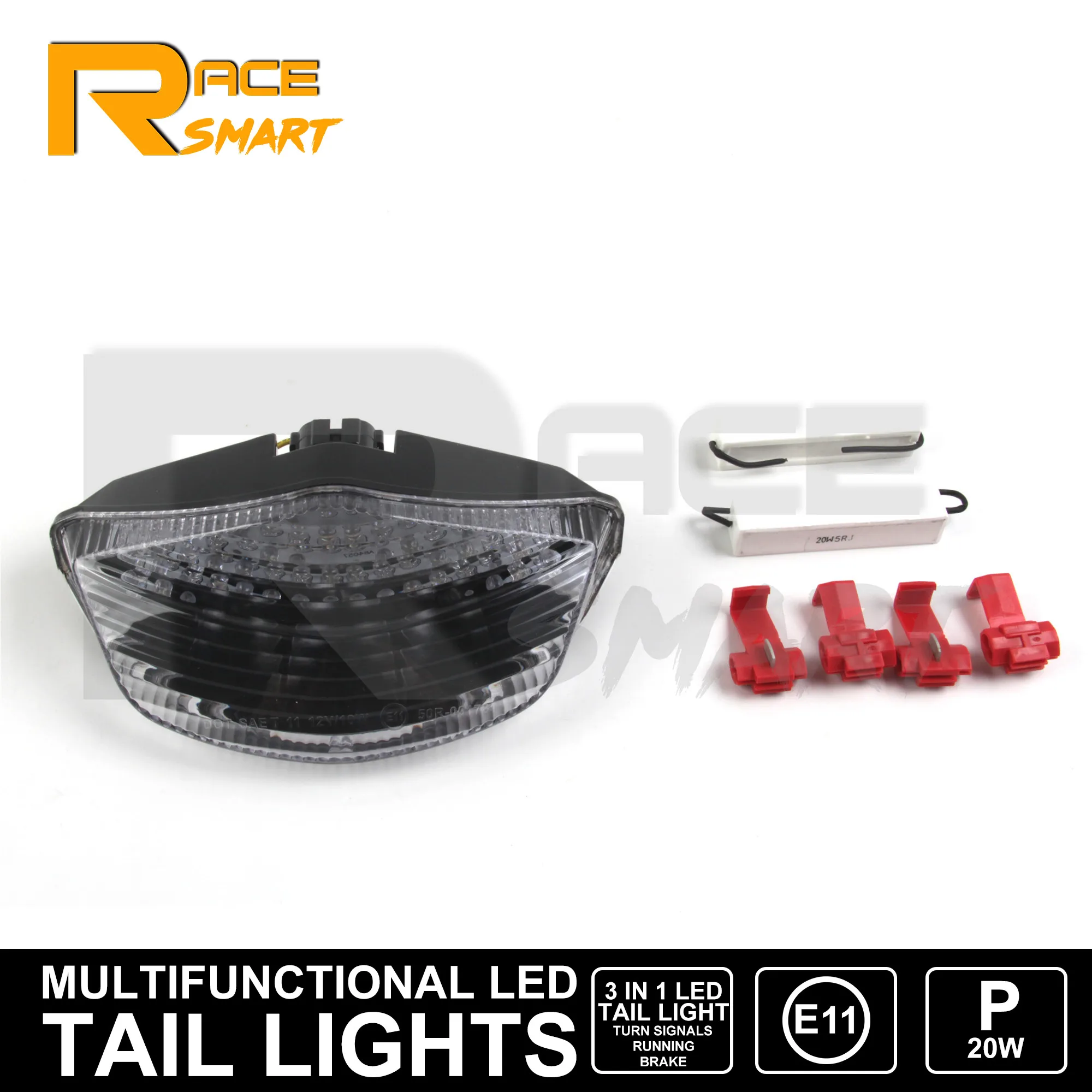 

Motorcycle LED Turn Signals Rear Brake Tail Light Taillight For DUCATI Monstel 696 796 1100 1100S 2008 2009 2010 2011 2012 2013