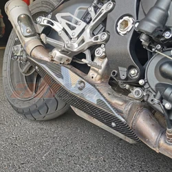 Exhaust Pipe Heat Shield Cover Guard Fairing For Yamaha MT-10 MT10 FZ-10 2016-2021 Full Carbon Fiber 100%