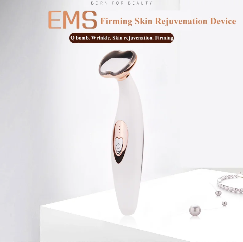 Hand Holding Home Rechargeable Mini Face EMS Color Light Import Essence Whitening Firming Moisturizing Beauty Instrument