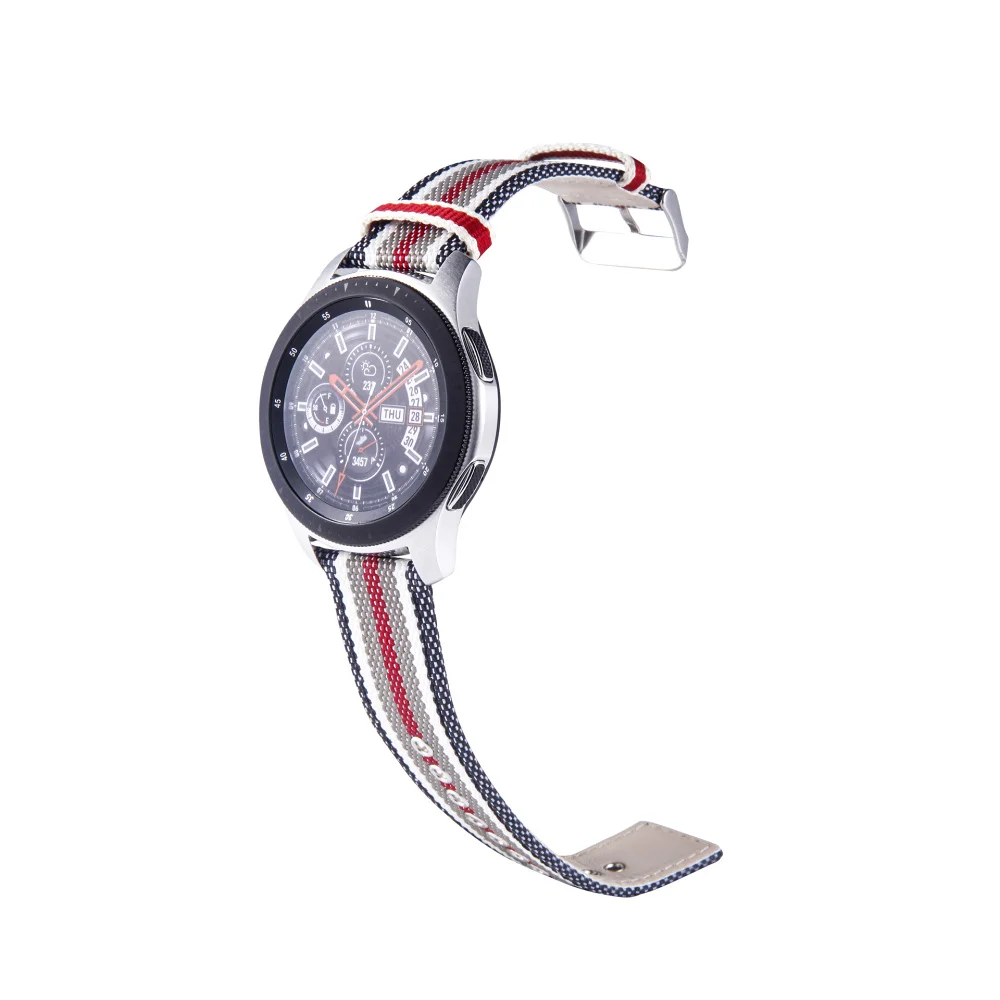 20/22mm Leder Uhr Band für Samsung Getriebe Sport S2 S3 Galaxy Uhr Aktive 42/46mm strap für Huami Amazfit Bip Huawei Watch2 gt