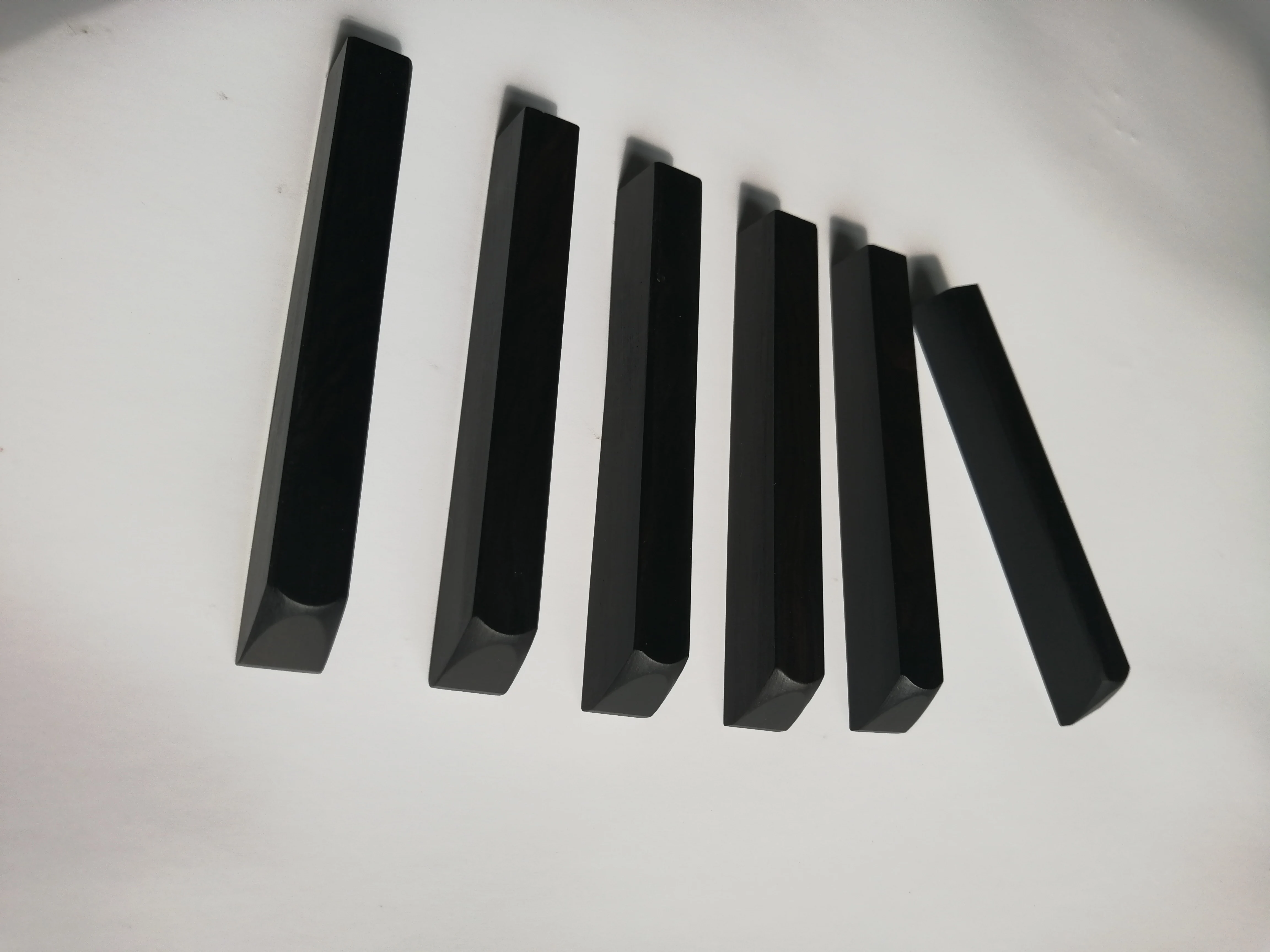 Piano ebony black keys, piano repair parts, piano tuning tools, solid wood piano keyboards, African ebony