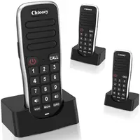 Wuloo Headheld FM sistema de intercomunicación inalámbrico para el hogar, oficina de negocios, alcance de 5280 pies, llamada de 10 canales, comunicación en todas las habitaciones a habitaciones