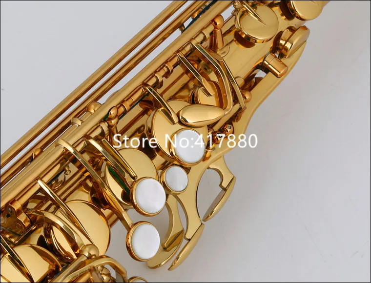 Japan KUNO KAS-991 Alto Saxophone Eb Tune Brass Lacquer metal Musical Instruments Professional With Case mouthpiece