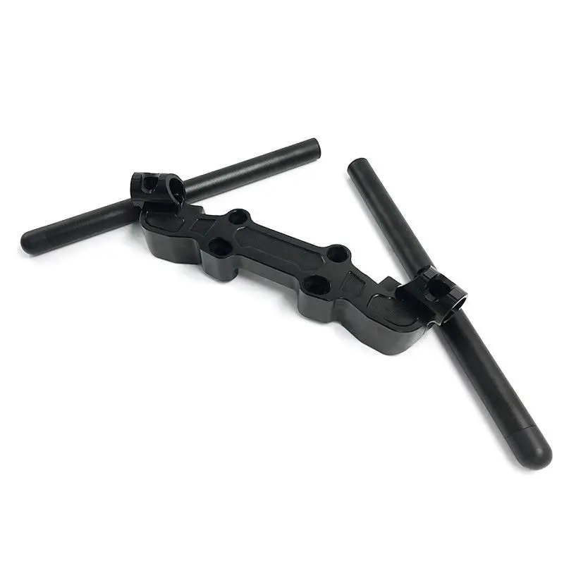 Clip-On Adapter Plate Handlebars Set for Kawasaki Ninja 650R ER-6F ER6F ER6N 2006-2016 2015 Handle Bar Riser Clip on Clamp Mount