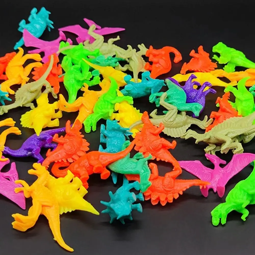 20 Pcs/set Mini Animals Dinosaur Simulation Toy Solid Dinosaur Model Action Figures Classic Ancient Collection For Boys Gift