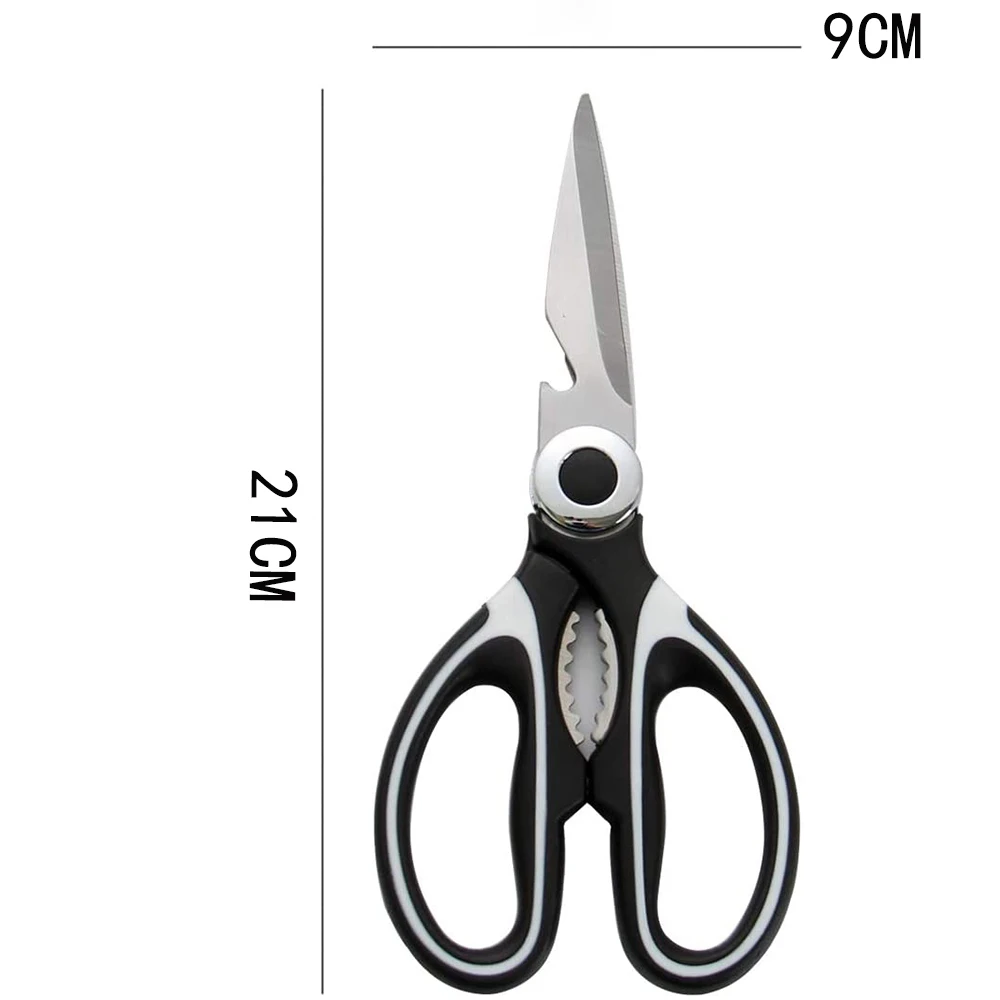 Scissors Stainless Steel Kitchen Scissors Multipurpose Purpose Shear Tool For Meat Vegetable Barbecue Chicken Bone Tool Scissors