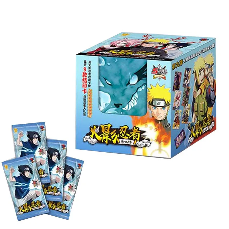 Naruto Cards Games Christmas Anime CHRISTMA Playing Cards Board Children CHILD TOY Game Table GIFT Toys Hobby Collectibles