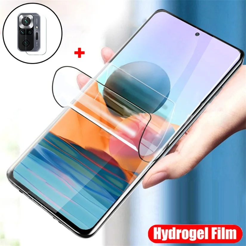 4 in 1 Hydrogel Film For Xiaomi Redmi K40 Pro K30 Ultra K20 Sreen Protector Len Film For Redmi K30 Pro Case