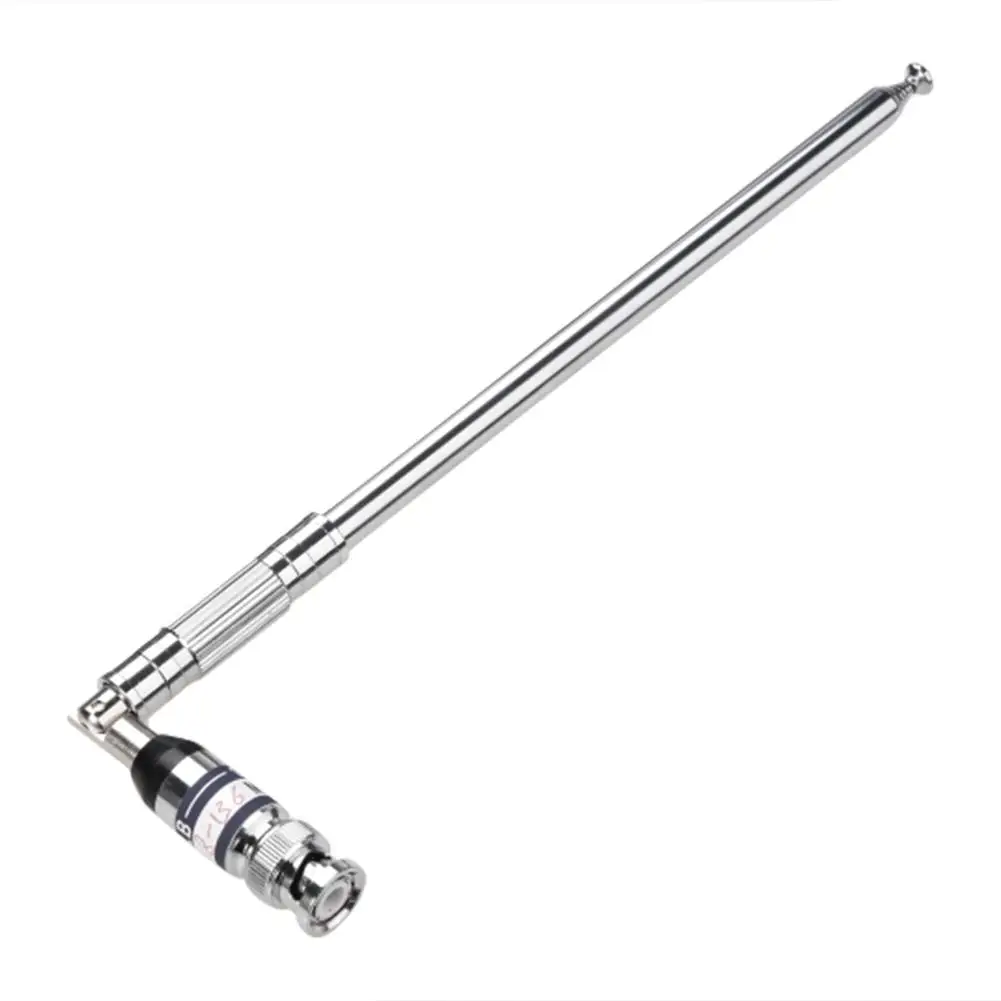 118-136MHZ دليل تلسكوبي للطيران الداخلي هوائي المنزل Airband قضيب طويل BNC واجهة مكتب مكاسب عالية #734