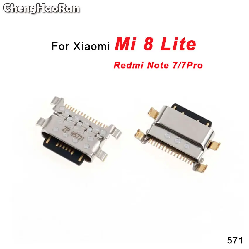 

ChengHaoRan Micro USB Dock Jack Power Charging Port Socket Charger Connector For Xiaomi Mi 8 Lite 8lite for Redmi Note 7/7 pro