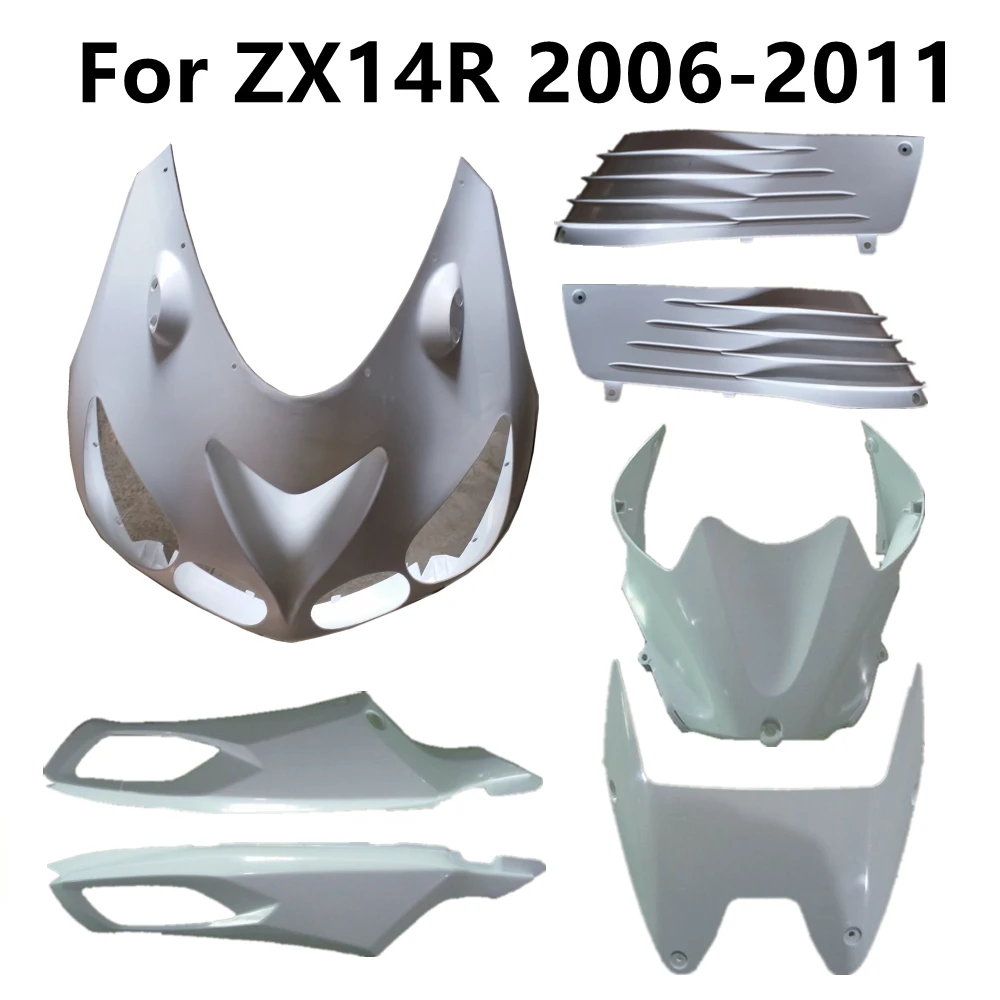 

Unpainted for ZX14R 14R 2006-2009-2010-2011 06-07-08-09-10-11 Fairing Components Bodywork Cowling Motorcycle Pack Left Right