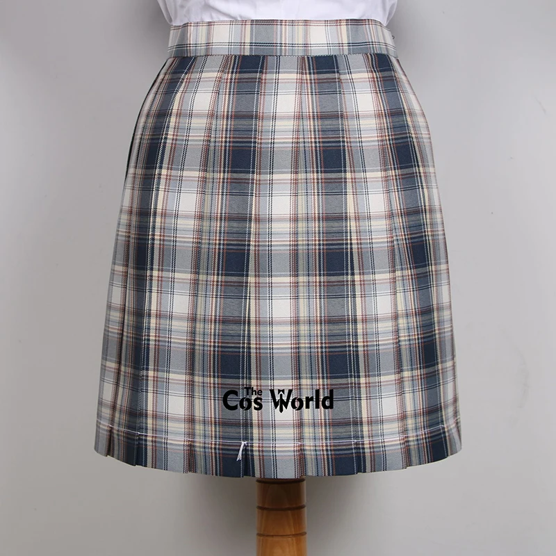 [Bleating] Mädchen der Japanischen Sommer Hohe Taille Gefaltete Plaid Röcke Für JK Schuluniform Studenten Tücher