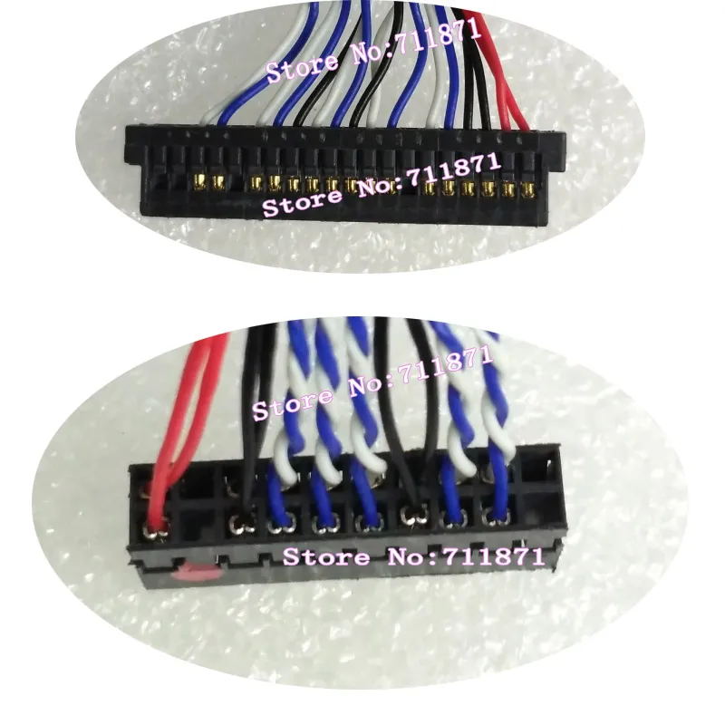 FI-SE20ME FI-S20S LVDS 1ch 8bit Lcd screen Line cable 1.25 Pitch 20Pin FI-S20S LVDS Lcd screen Line cable 20P FI-SE20M wire cord