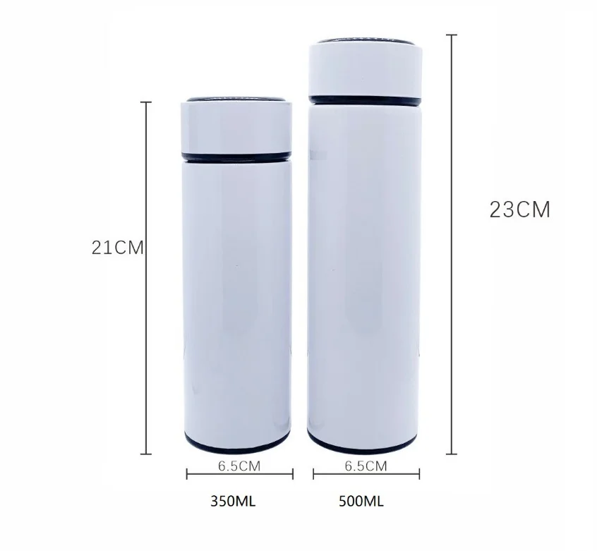 Blank Thermos for Sublimation, 350ML, 500ML Flask Vacuum Business Office Bottle