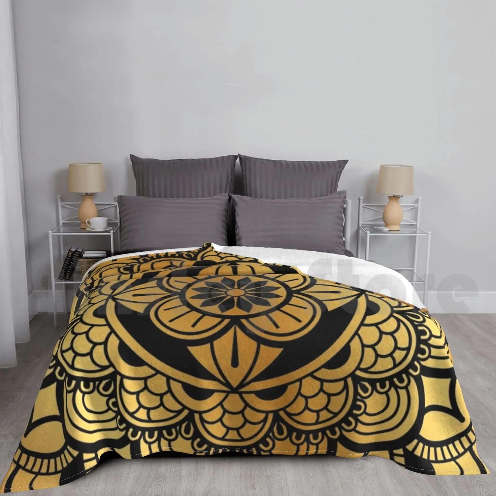 Gold Mandala Blanke… - image