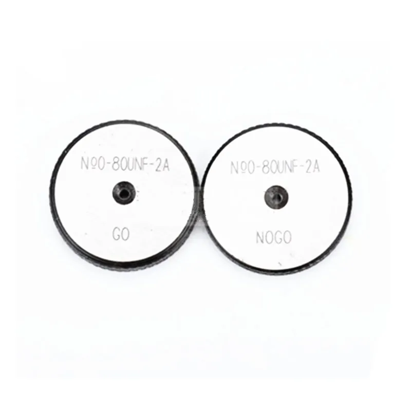 

№0-80UNF / №0-90UNS American system screw thread plain plug ring gauges go nogo gage