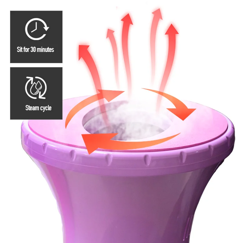 1 Piece Far Infrared Yoni Steam Seat Herbal Steamer Chair For Hips Women Health Care Vaginal SPA Anus Sitting Smoke Bath Device