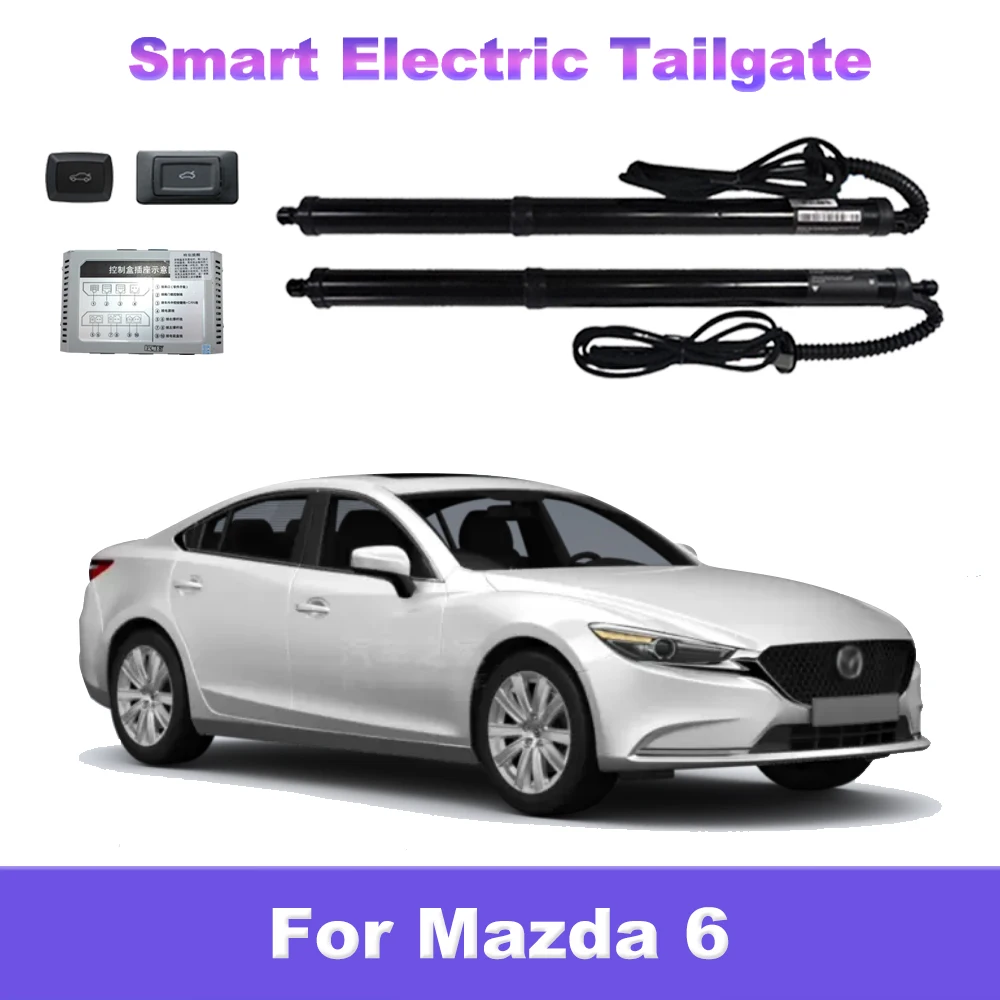 For Mazda 6 Mazda6 GJ1/GL 2013-2024 Auto Accessories Electric Tailgate Tail Gate Car Trunk Lids Lift Rear Door Remote Easy Open