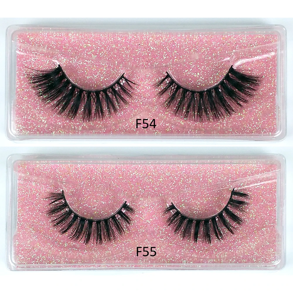 10 Pairs 3D Mink Lashes In Bulk Natural False Eyelashes Hand Made Makeup Eye Lashes 3D Mink Eyelashes