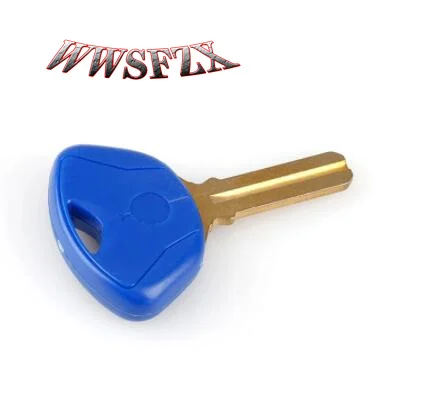 Black / Red Motorcycle Blank Key Uncut Blade For Bmw K1300S F800 R1200GS K1200R R1200RT Moto Embryo Blank Keys Can be installed
