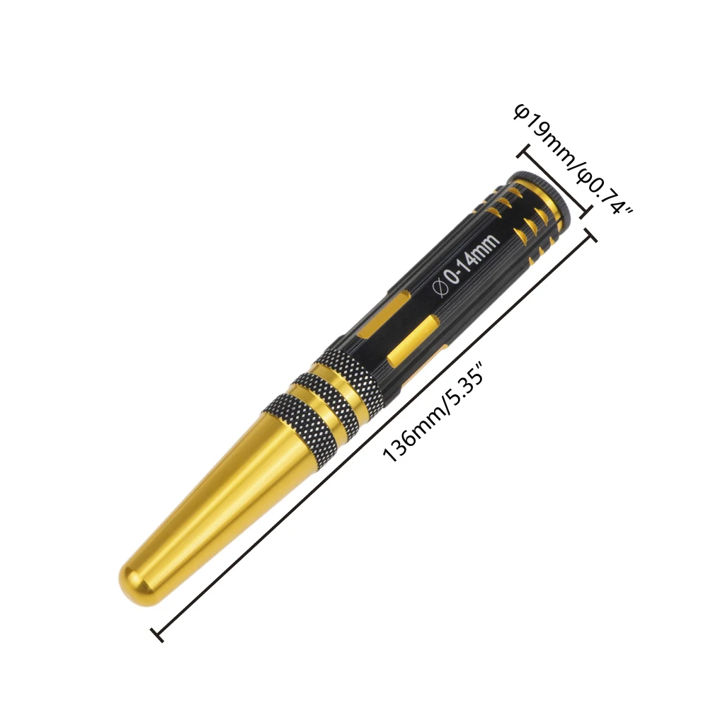 고품질 구멍 오프너 리머 드릴 0-14mm 펀처 및 자동차 쉘 가위 금속 스틸 RC 자동차 선박 항공기 모델 DIY 도구