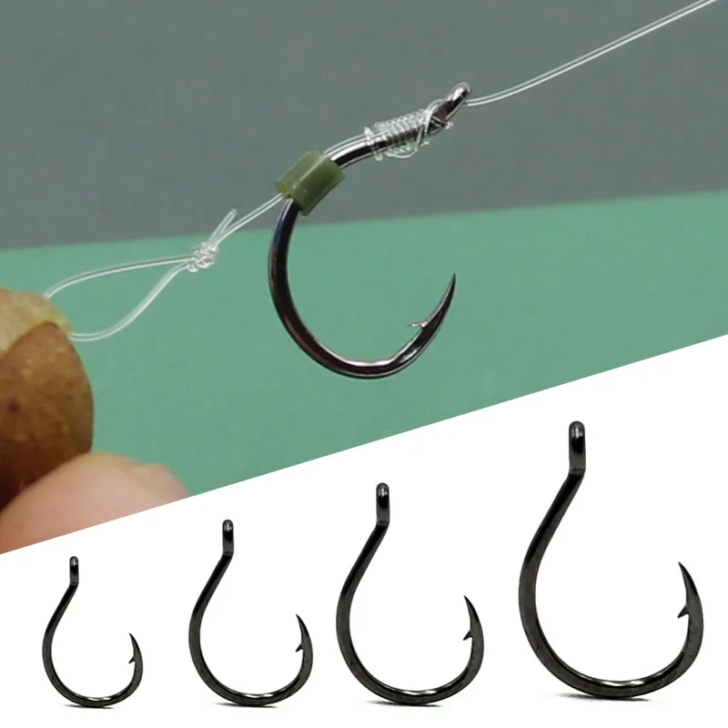 20pcs Metal Bait Spike Carp Fishing Accessories Bait Sting Boilies Pin Corn Ronnie Hair Rig Carp Feeder Tackle