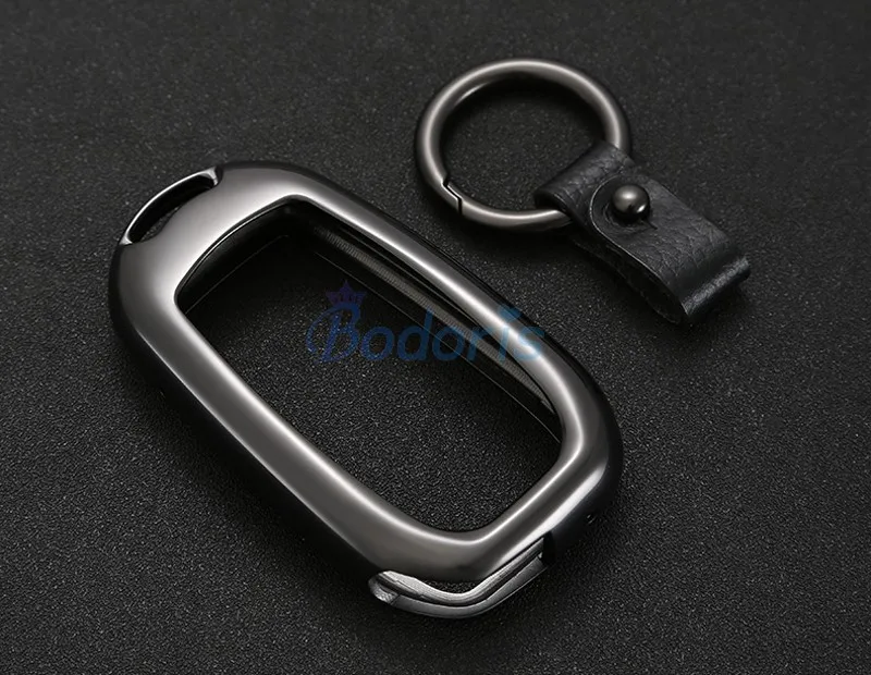 For Toyota Land Cruiser 150 Prado FJ150 LC150  2014 2015 2016 2017 Key Chains Case Ring Cover Chrome Car Styling Accessories