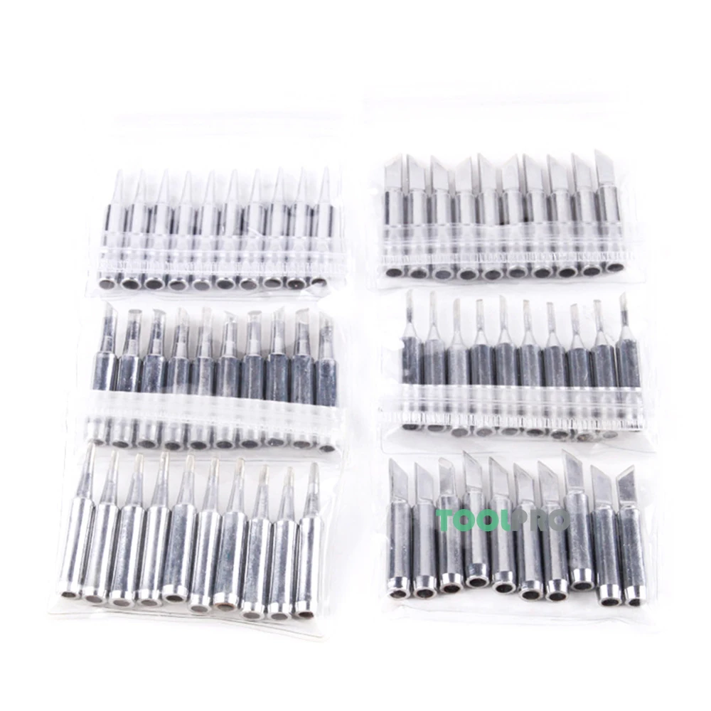 900M-T Soldering Iron Tips IS/I/B/K/SK/2.4D/3.2D/1C/2C/3C/4C/1.2D/1.6D Lead-Free Welding Tips Head Soldering Tips 900M solder