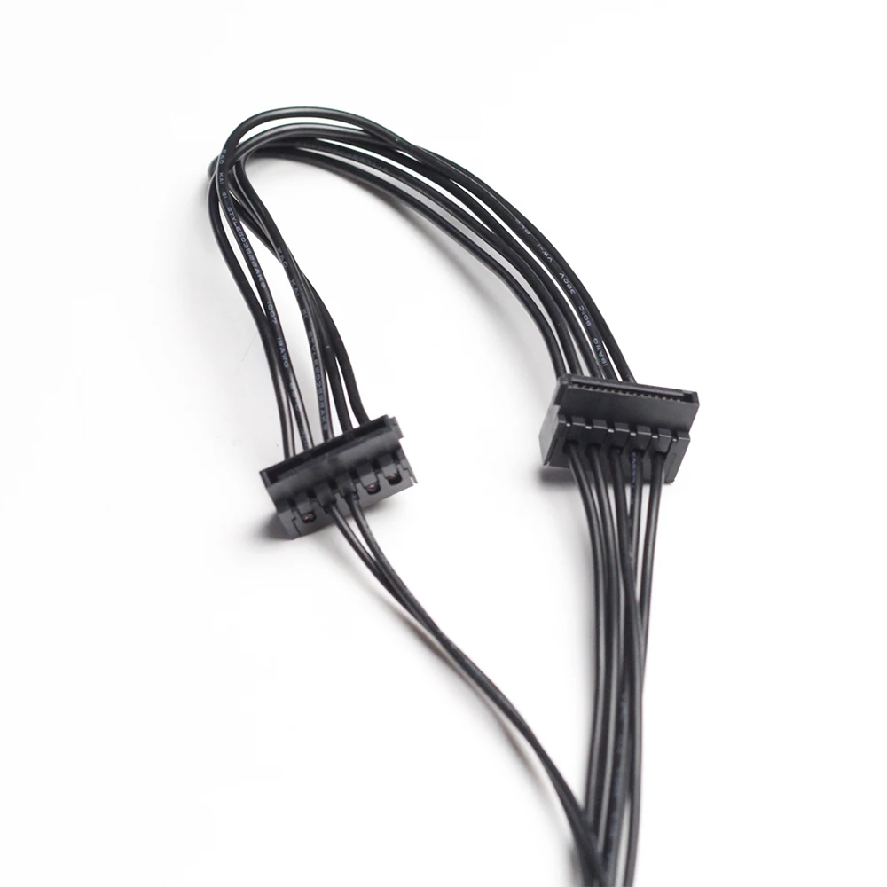 Cable de alimentación SSD para disco duro Dell, Cable de alimentación para interfaz de placa principal, MINI 6 pines, giro 2 x SATA, 3070, 3670, 3967, 3977, 3980