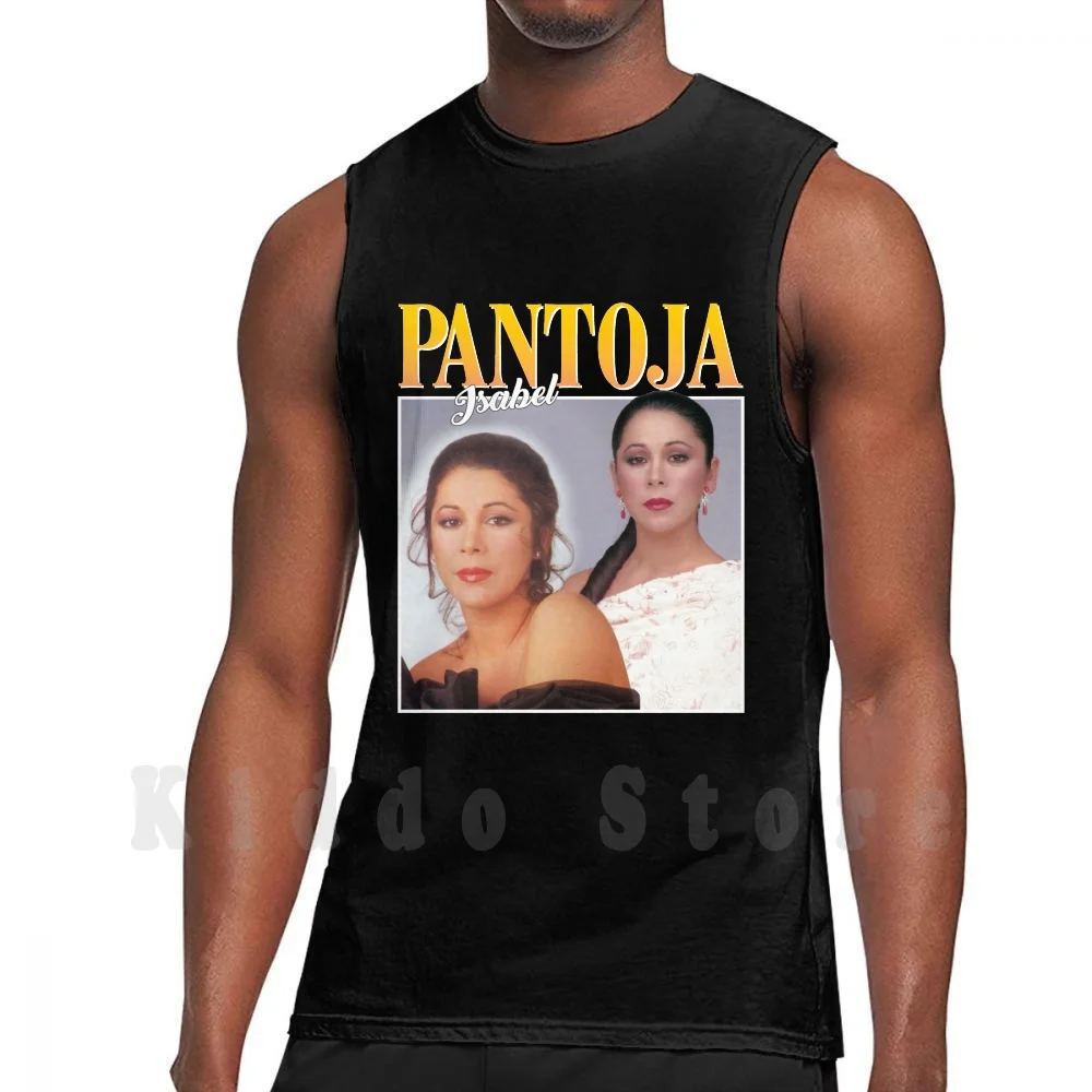 Camisetas sin mangas Isabel Pantoja, chalecos sin mangas Isabel Pantoja, Isabel Pantoja The Pantoja Panto