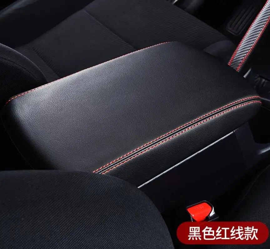 For Toyota Rav4 2014 2015 2016 2017 2018 -2019 Microfibre Leather Center Armrest Cover Car interior