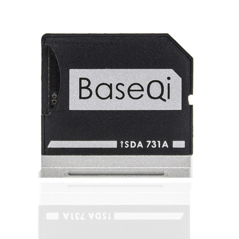 BaseQi Dell 731A Aluminum Stealth drive Micro SD/TF Card Adapter SD Card Reader For Dell XPS 13-inch