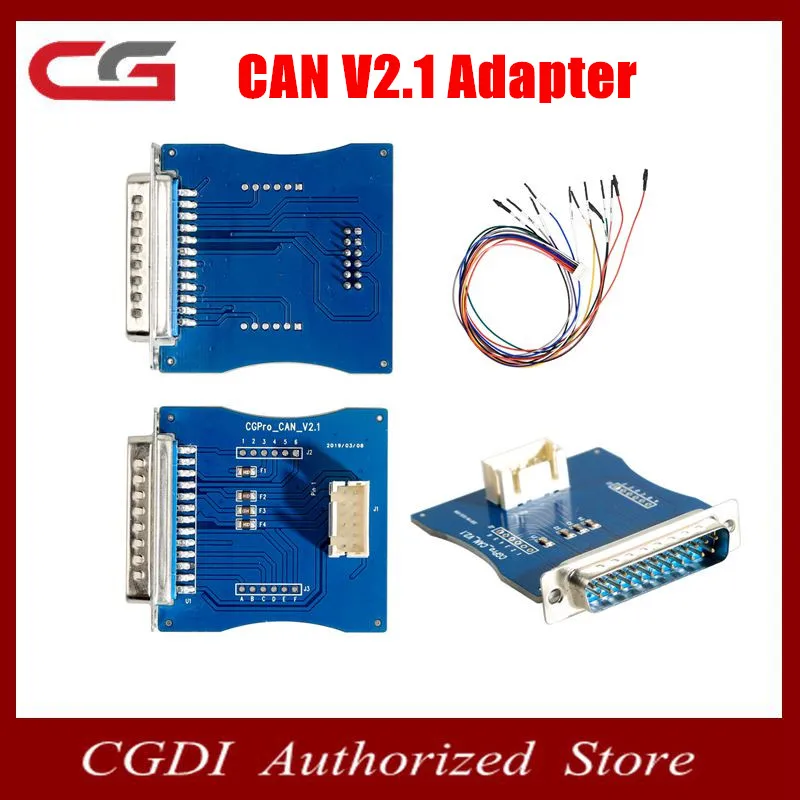 

CG Pro 9S12 Key Programmer CAN V2.1 adapter Support for the following computer repair for BMW/MT60/MT80 Free shipping