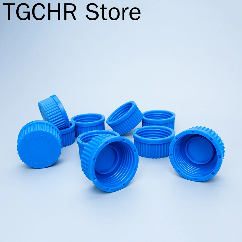 10pcs GL45 Reagent Bottle Cap Glass Bottle Cap High Temperature Resistant Bottle Cap Acid and Alkali Resistant Bottle Cap Unive