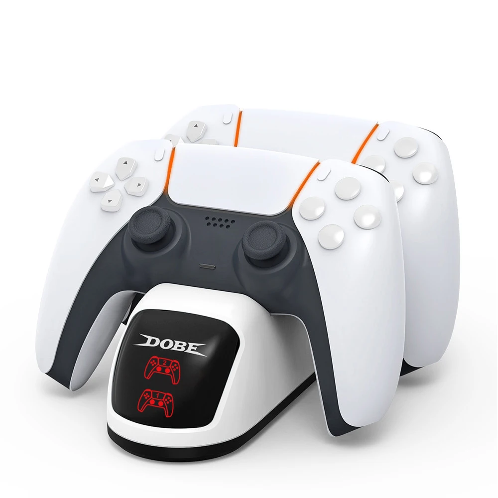 المزدوج تحكم شاحن ل PS5 USB جهاز شحن سريع محطة ث/LED مؤشر ل بلاي ستيشن 5 Dualsense غمبد اكسسوارات