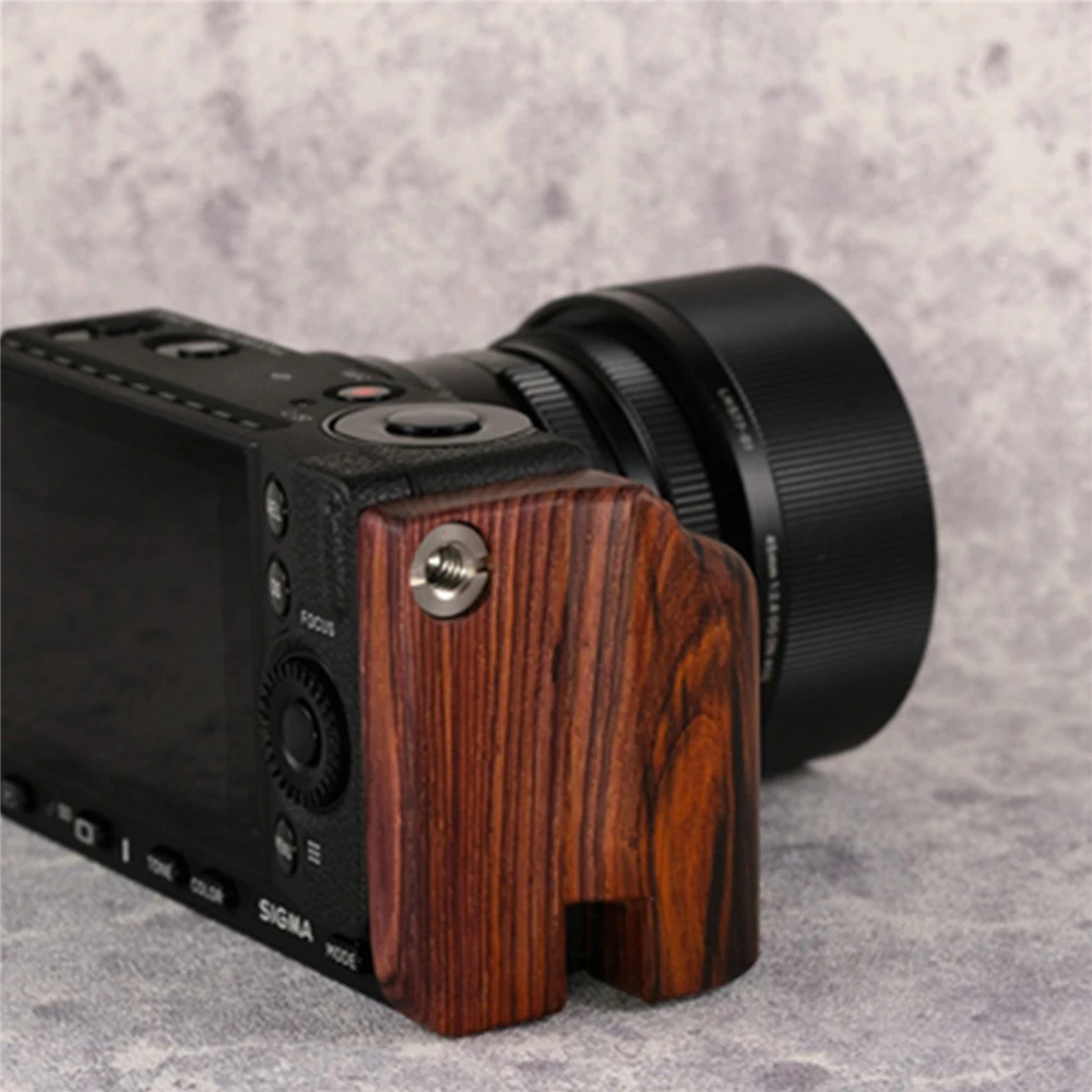 Creative Camera Cage Wooden Camera Handgrip For Sigma FP Cameras Video Shooting Mount Cage Holder Accessories