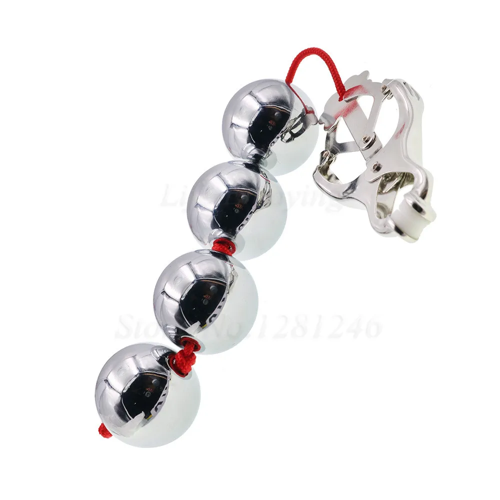 156-890g weight heavy nipple clamps, boobs clamps with heavy balls, BDSM Bondage Sex Toys For Couples, Adult Slave Games Product