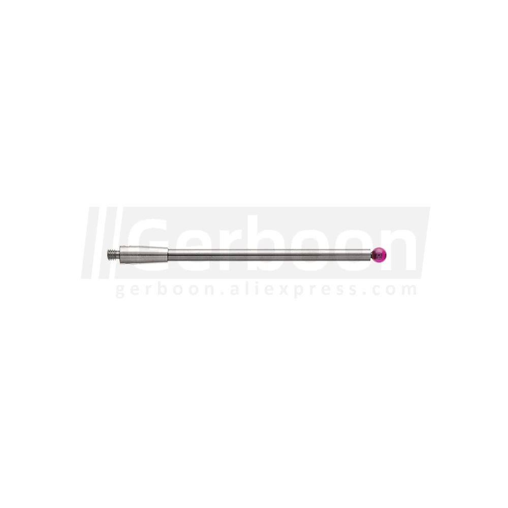 Renishaw A-5003-0039 EWL 32.5mm M2 Ø 2.5mm Ruby Ball Tungsten Carbide Rod Probes for Three-Coordinate Measuring Machine CMM